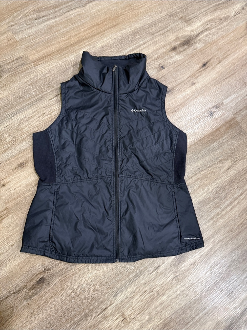 Columbia Black Quilted Packable Women's Vest